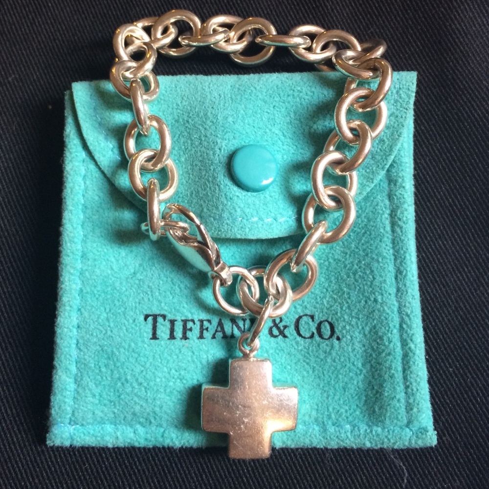 Tiffany & Co. Cross charm bracelet